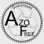 Azo-free certification logo