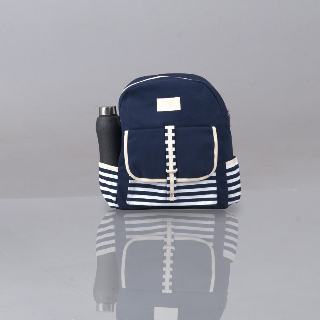 Cotton backpack wholesale for American retailers and nationwide distributors by Indian Craft Supply