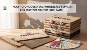 How to Choose a U.S. Wholesale Supplier for Custom Printed Jute Bags