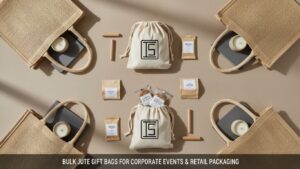 Burlap Gift Bags for Corporate, Retail & Daily Use Burlap Gift Bags for Corporate Events, Retail Packaging & Daily Use Needs